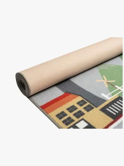 KMCarpets Vejtæppe 120x160 cm, Grå