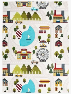 KMCarpets Vejtæppe 120x160, Creme