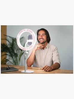 Kodak Desk Ring Light Lampe 10 Tommer, Hvid