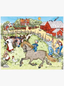 Kärnan Emil fra Lønneberg Puslespil I Træ 20 Brikker