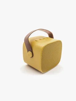 Lalarma Bluetooth-højttaler med Trådløs Mikrofon, Gul