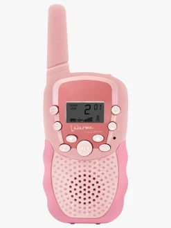 Lalarma Mix And Match Walkie Talkie med 3km Rækkevidde, Rose
