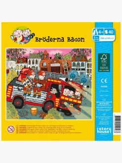 LasseMajas Detektivbyrå Bröderna Bacon Puslespil 40 Brikker