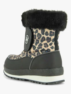 Leaf Nautisk Vinterstøvler, Leopard