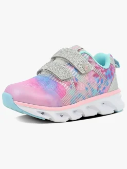 Leaf Skalka Blinkesko, Sølv/Pink