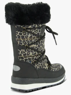 Leaf Ysby Vinterstøvler, Leopard