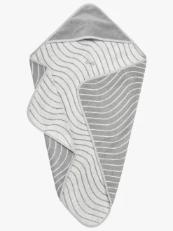 Leander Håndklæde med Hætte, Woodland Cool Grey