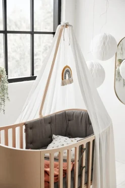 Leander Sengehimmel til Leander Classic Tremmeseng, Hvid