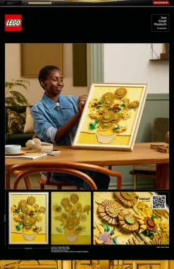LEGO ART 31215 Vincent van Gogh – Solsikker