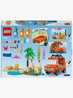LEGO Bluey 11202 Blueys familie-biltur til stranden