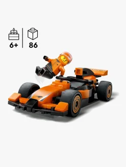 LEGO City 60442 F1-kører med McLaren-racerbil