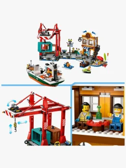 LEGO City 60422 Havnefront med fragtskib