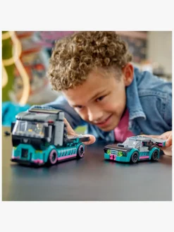 LEGO City 60406 Racerbil og biltransporter