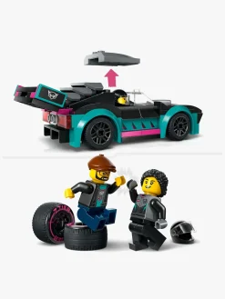 LEGO City 60406 Racerbil og biltransporter