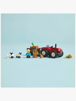 LEGO City 60461 Rød traktor med anhænger og får