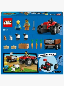 LEGO City 60461 Rød traktor med anhænger og får