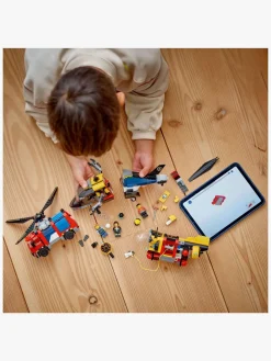 LEGO City 60462 Remix – helikopter, brandbil og ubåd