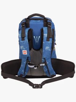 LEGO® City Space Explorer Taskesæt 20,5L med Fastgørelsesbar Gymnastikpose & Fyldt Penalhus, Blå