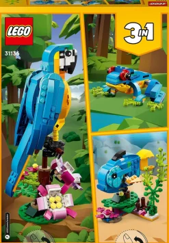 LEGO Creator 31136 Eksotisk papegøje