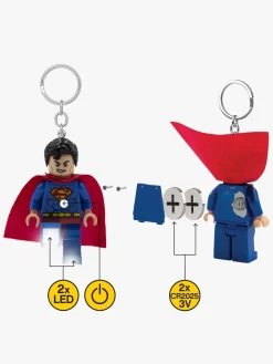 LEGO® DC® Superman Nøglering med LED-lys