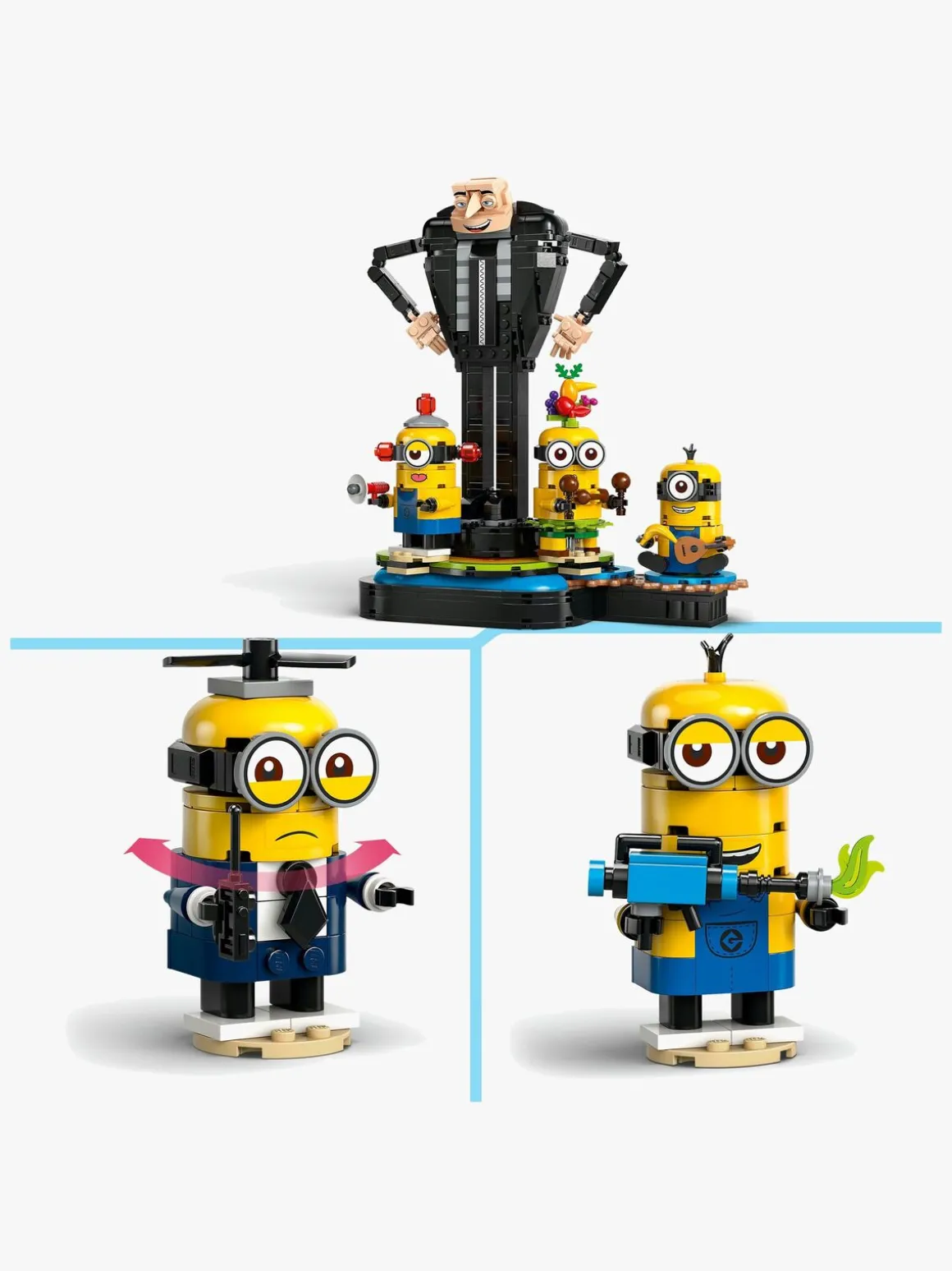 LEGO Despicable Me 75582 Klodsbygget Gru og Minions