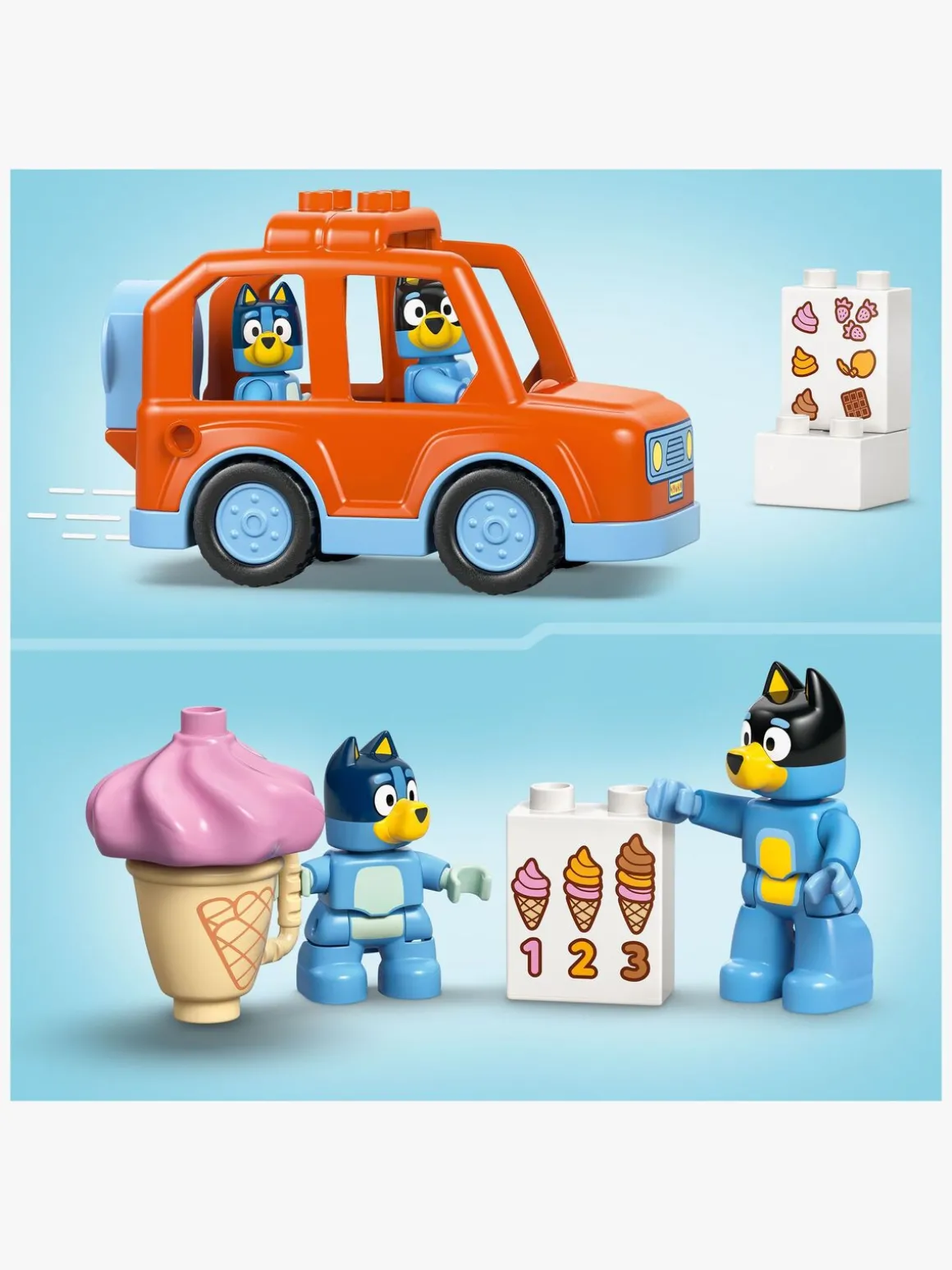 LEGO DUPLO Bluey 10458 Is-udflugt med Bluey