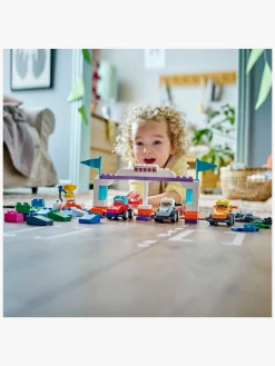 LEGO DUPLO Town 10445 F1-teams med racerbiler og kørere