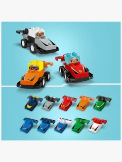 LEGO DUPLO Town 10445 F1-teams med racerbiler og kørere