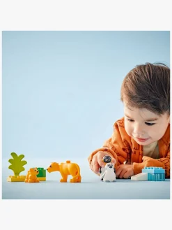 LEGO DUPLO Town 10442 Vilde dyrefamilier: pingviner og løver