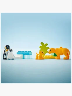 LEGO DUPLO Town 10442 Vilde dyrefamilier: pingviner og løver
