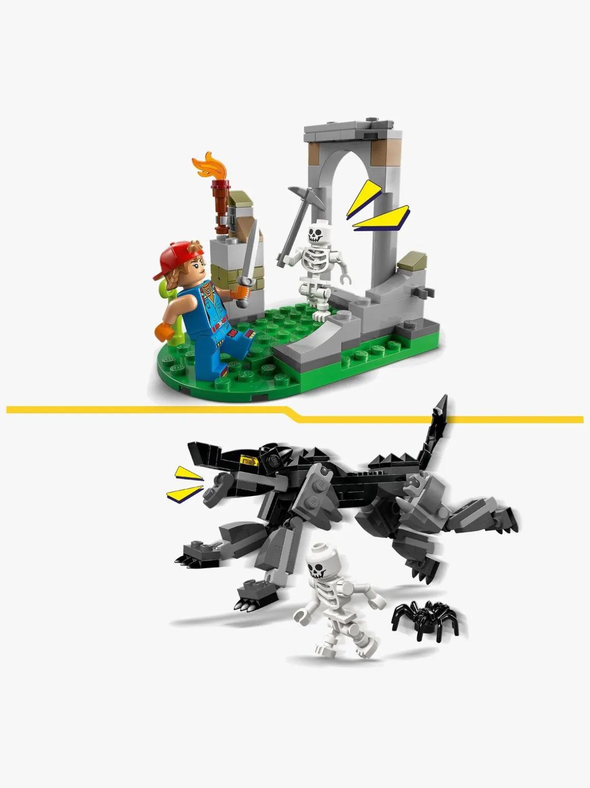 LEGO Fortnite 77075 Peely og Sparkplugs lejr