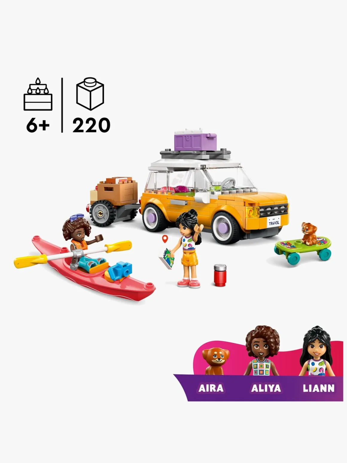 LEGO Friends 42659 Bil til venskabs-roadtrip