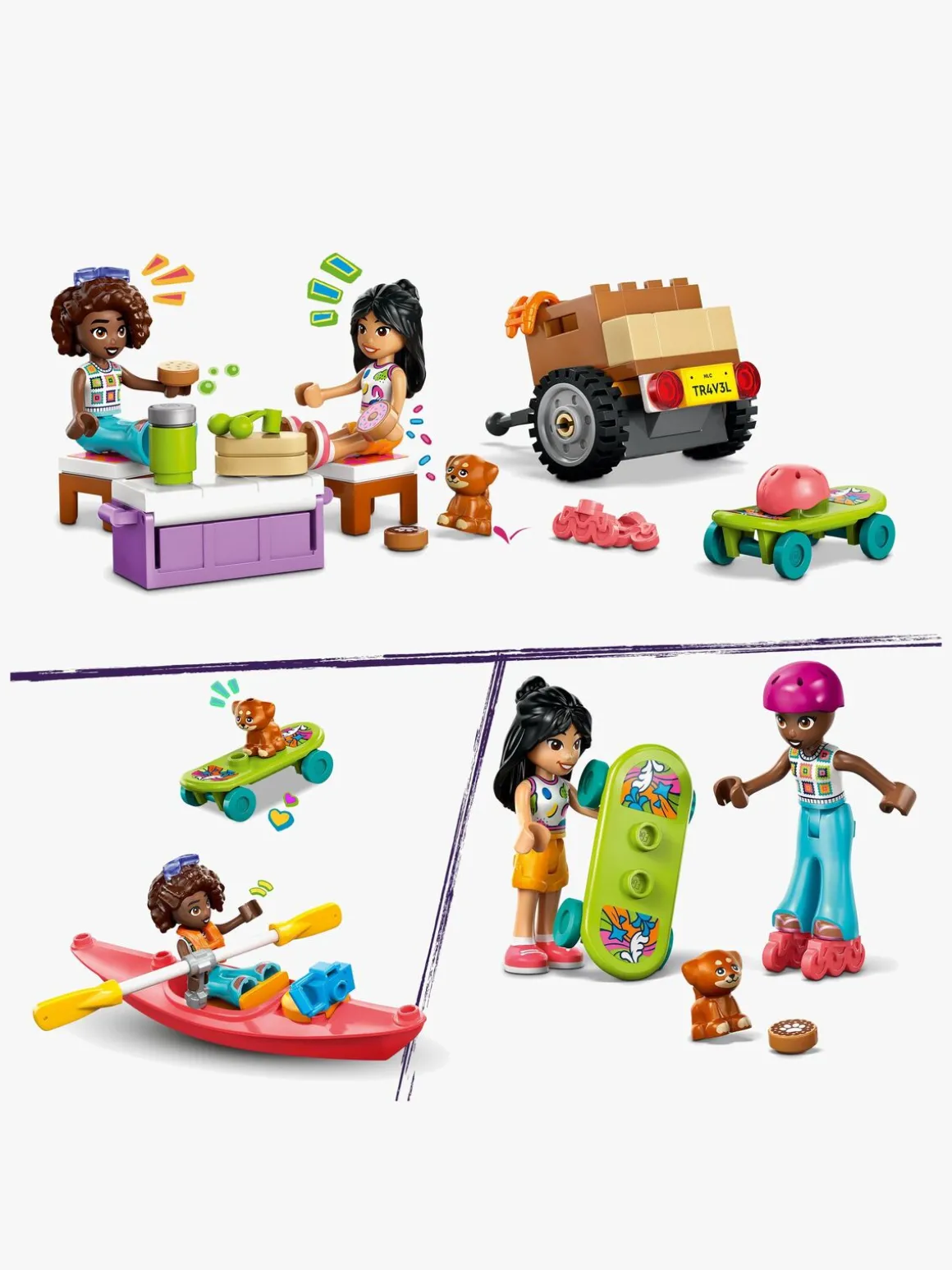 LEGO Friends 42659 Bil til venskabs-roadtrip