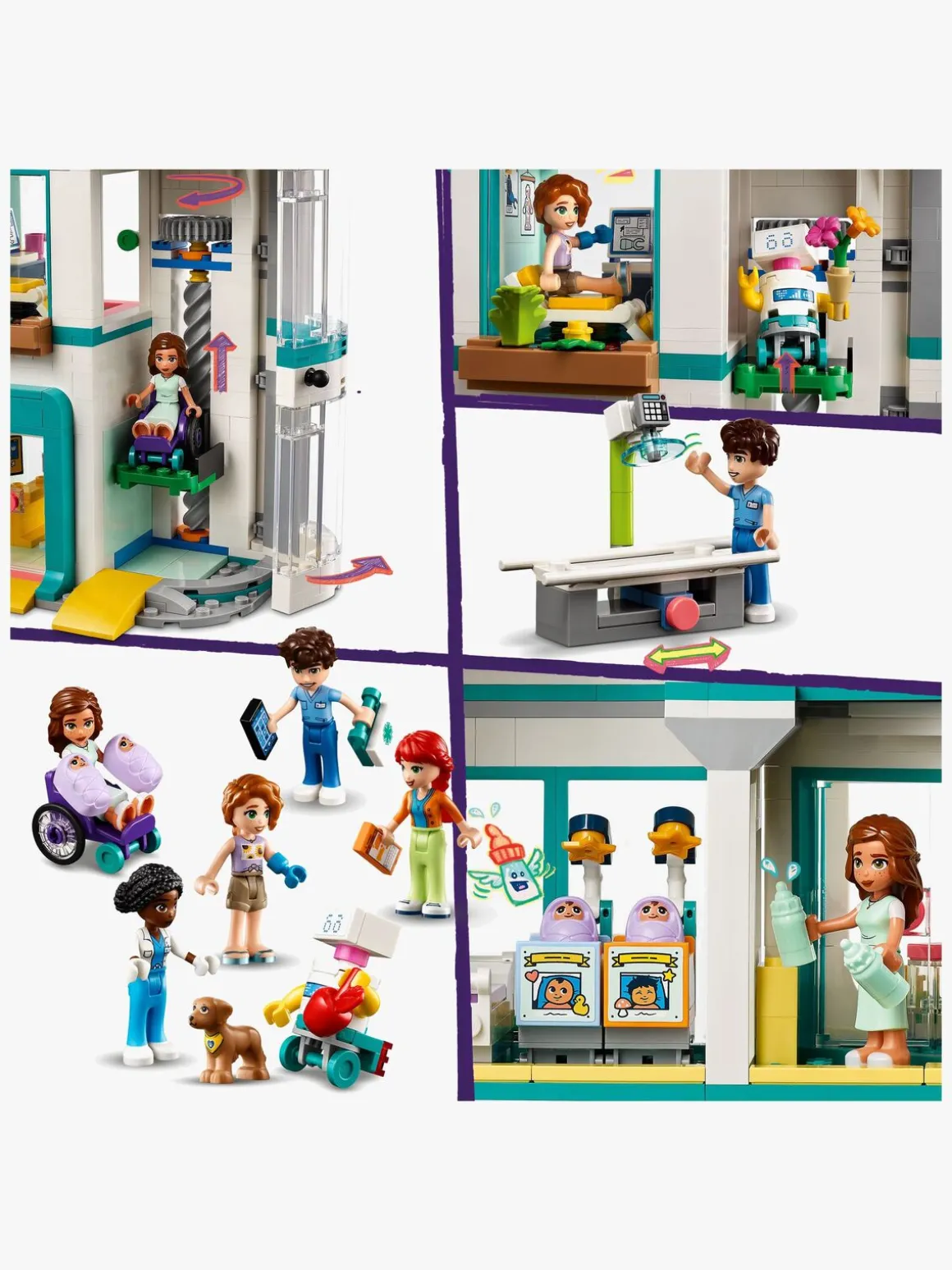 LEGO Friends 42621 Heartlake City hospital
