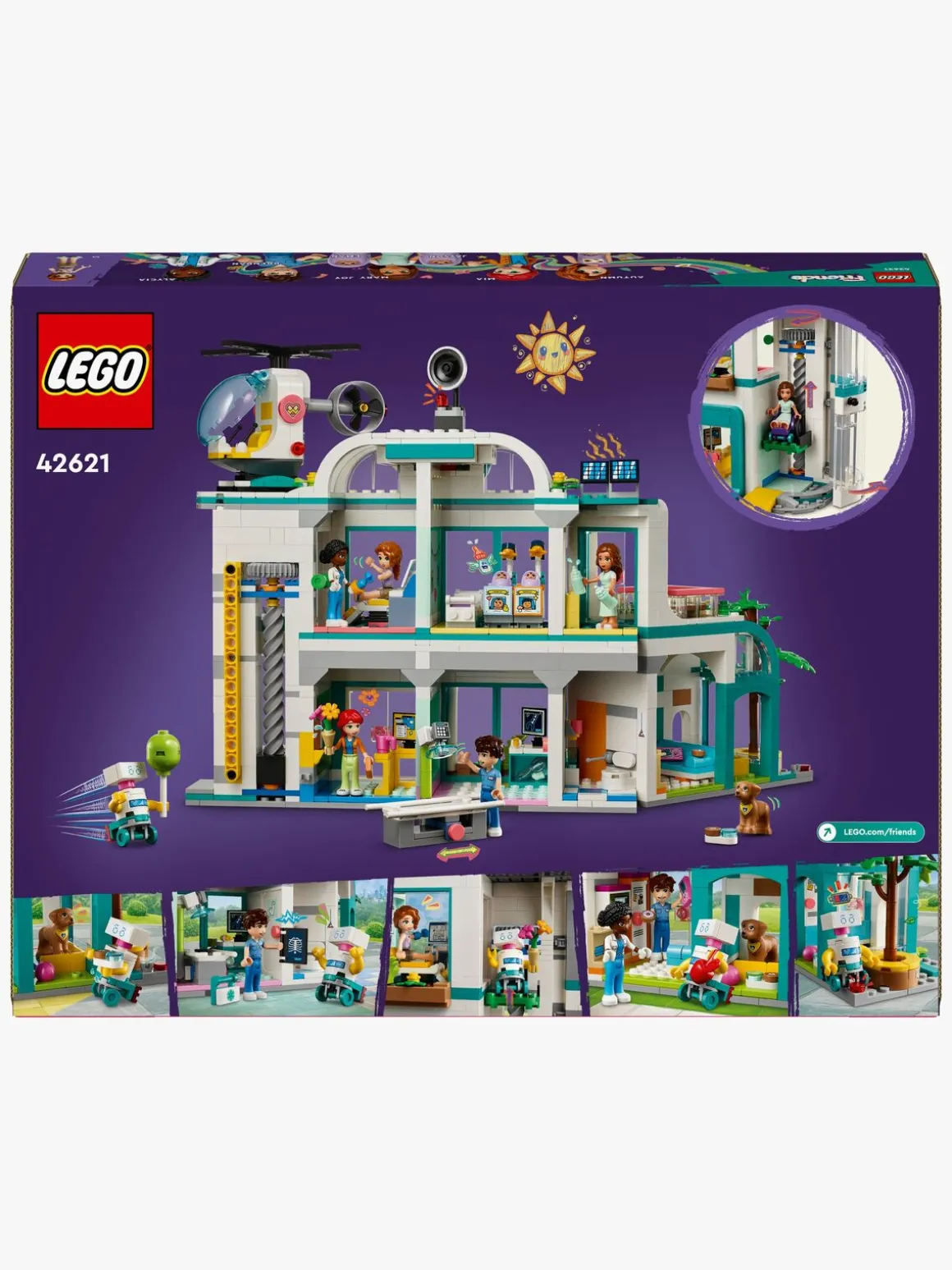 LEGO Friends 42621 Heartlake City hospital