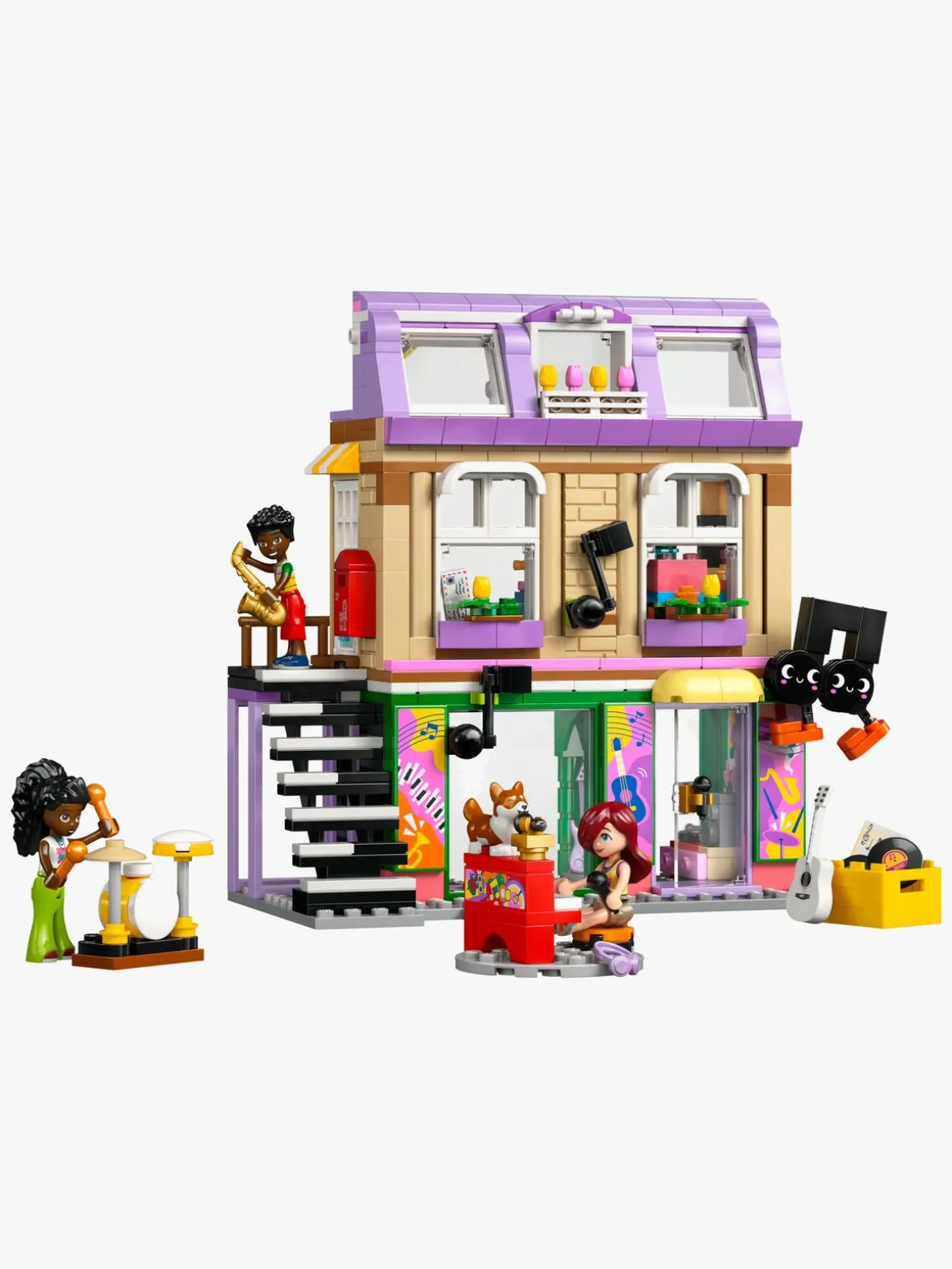 LEGO Friends 42653 Musikbutik og lejlighed