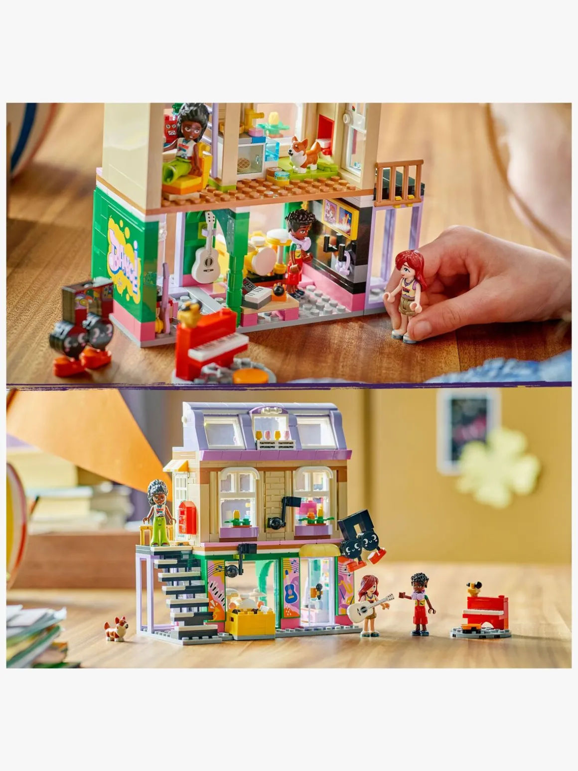 LEGO Friends 42653 Musikbutik og lejlighed