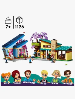 LEGO Friends 42620 Olly og Paisleys huse