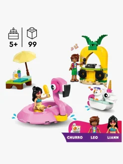 LEGO Friends 42658 Poolparty med enhjørning og flamingo