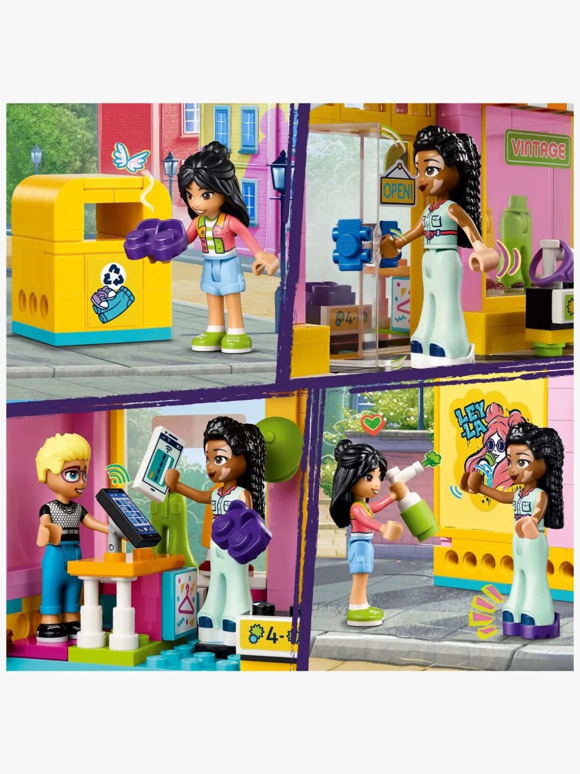 LEGO Friends 42614 Vintage modebutik