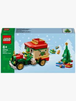 LEGO Iconic 40746 Julemandens pakkebil