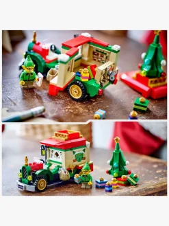 LEGO Iconic 40746 Julemandens pakkebil