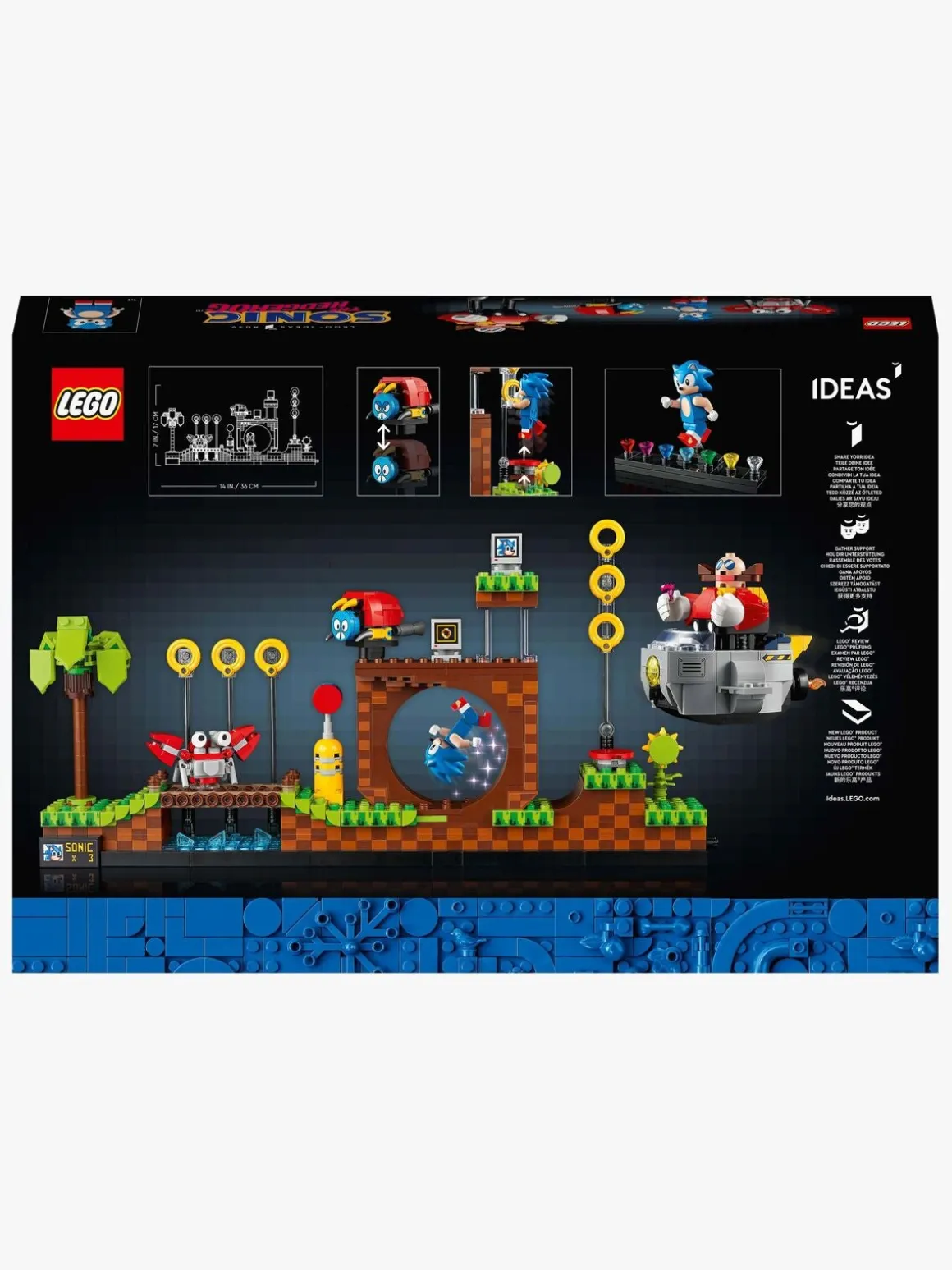 LEGO® Ideas 21331 Sonic the Hedgehog – Green Hill Zone