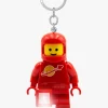 LEGO® Ikonisk Astronaut Nøglering med LED-lys, Rød
