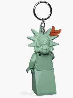 LEGO® Ikonisk Frihedsgudinde Nøglering med LED-lys