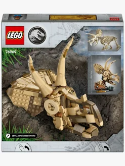 LEGO Jurassic World 76969 Dinosaurfossiler: Triceratops-kranium