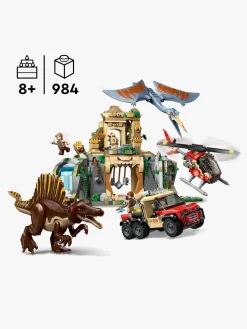 LEGO Jurassic World 76976 Luftmission: Spinosaurus og quetzalcoatlus