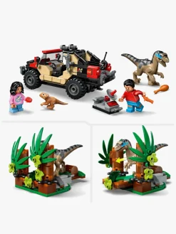 LEGO Jurassic World 76972 Offroad-flugt fra raptor