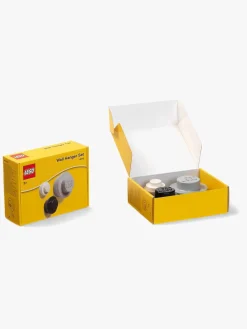 LEGO Kroge 3 stk, Grå/Sort/Hvid