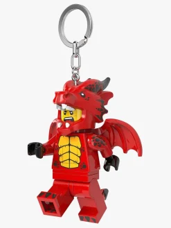 LEGO® Minifigure™ Dragedragt Dreng Nøglering med LED-lys